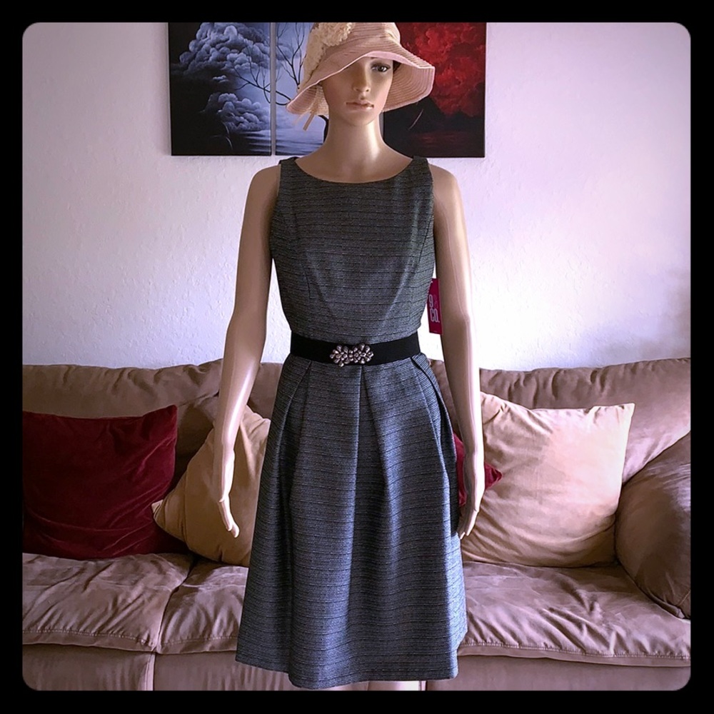 Women vintage Fit and Flare Dress size 6